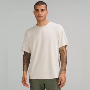 Heavyweight Cream Crepe Short Sleeve